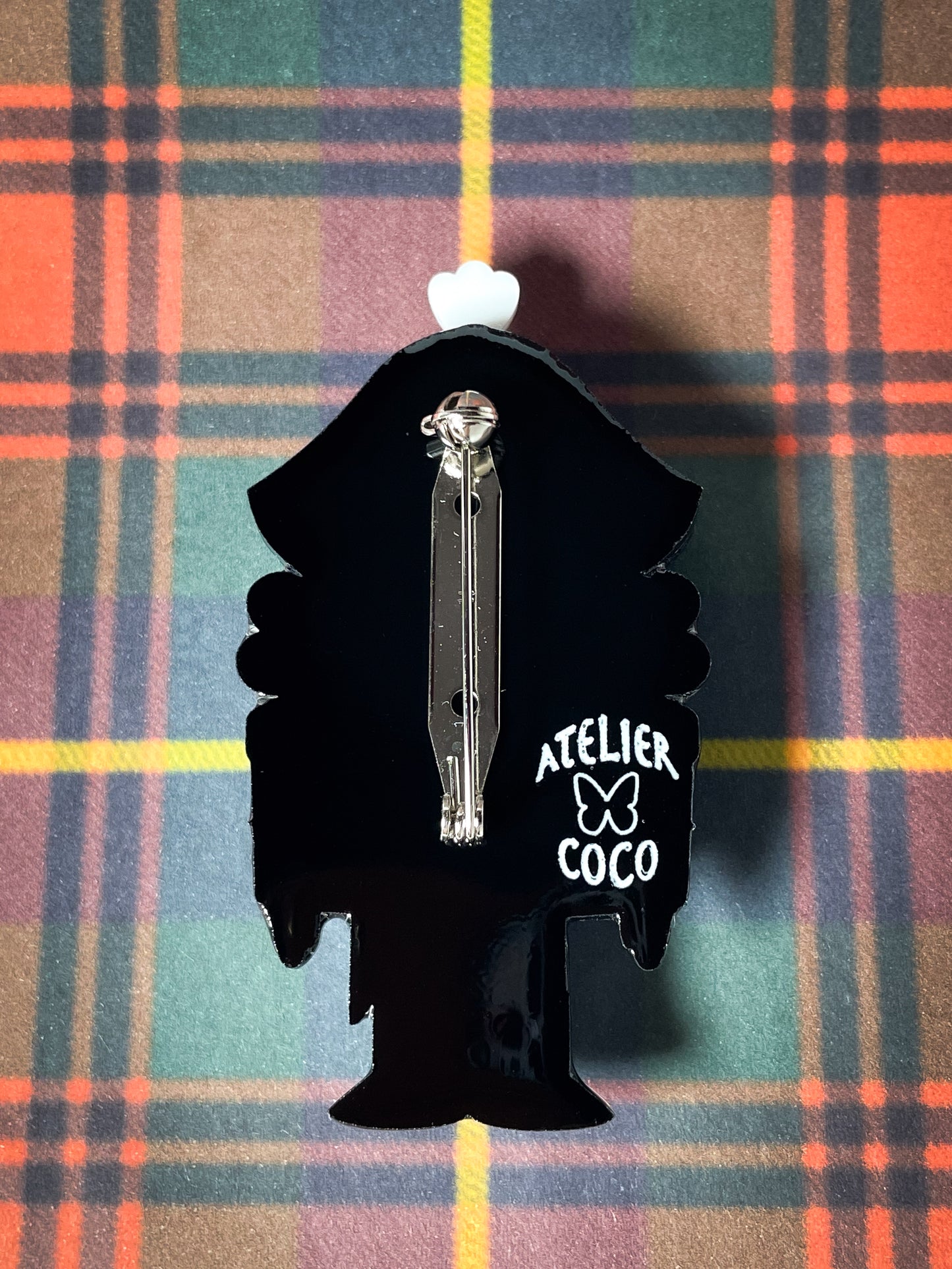 Nutcracker Brooch (Blue)