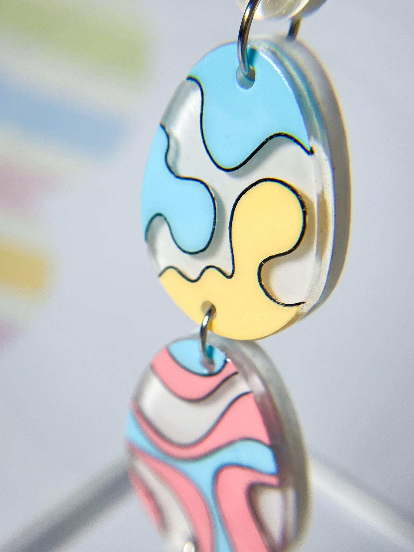 Easter Egg Drop Earrings