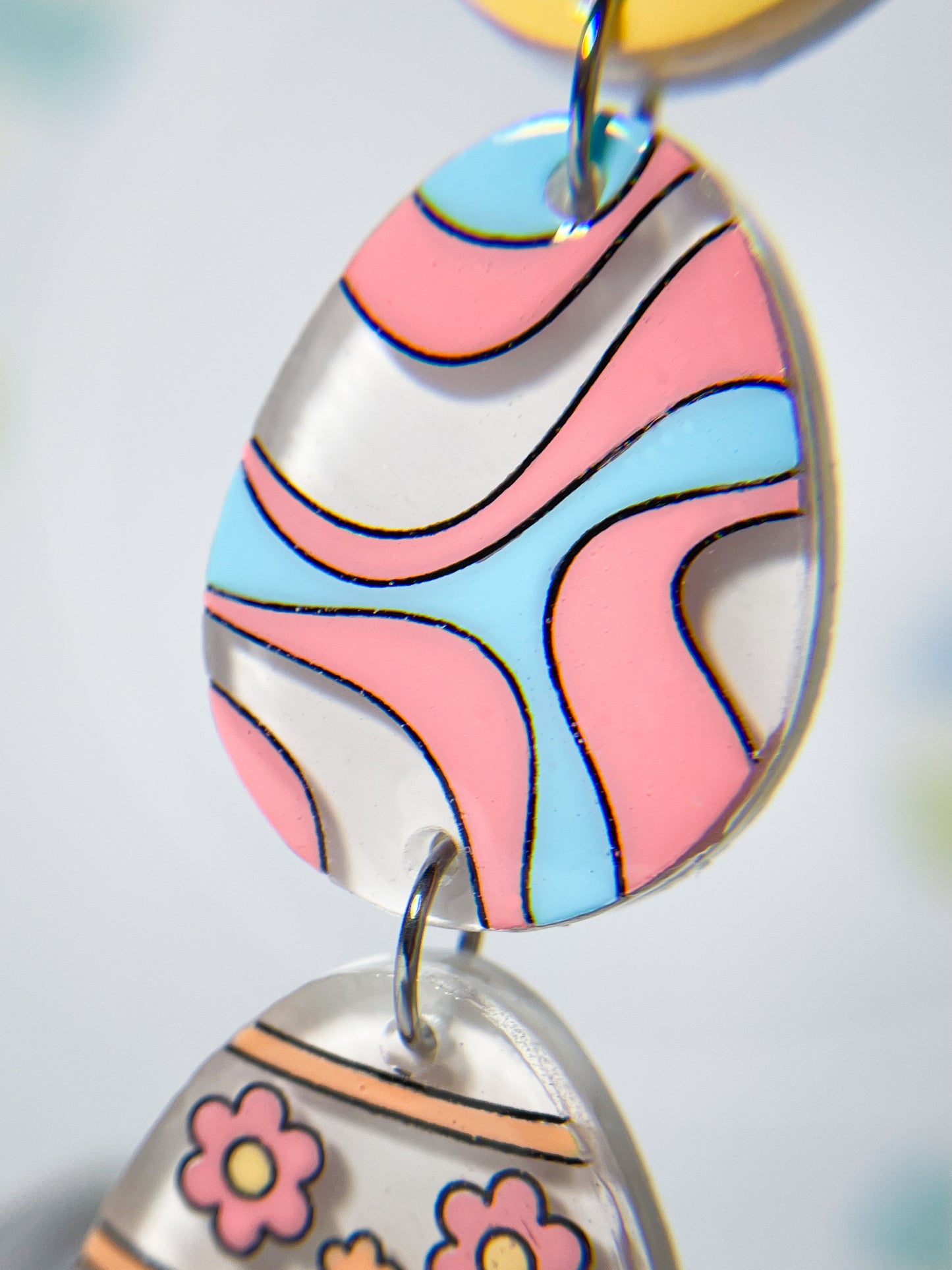 Easter Egg Drop Earrings