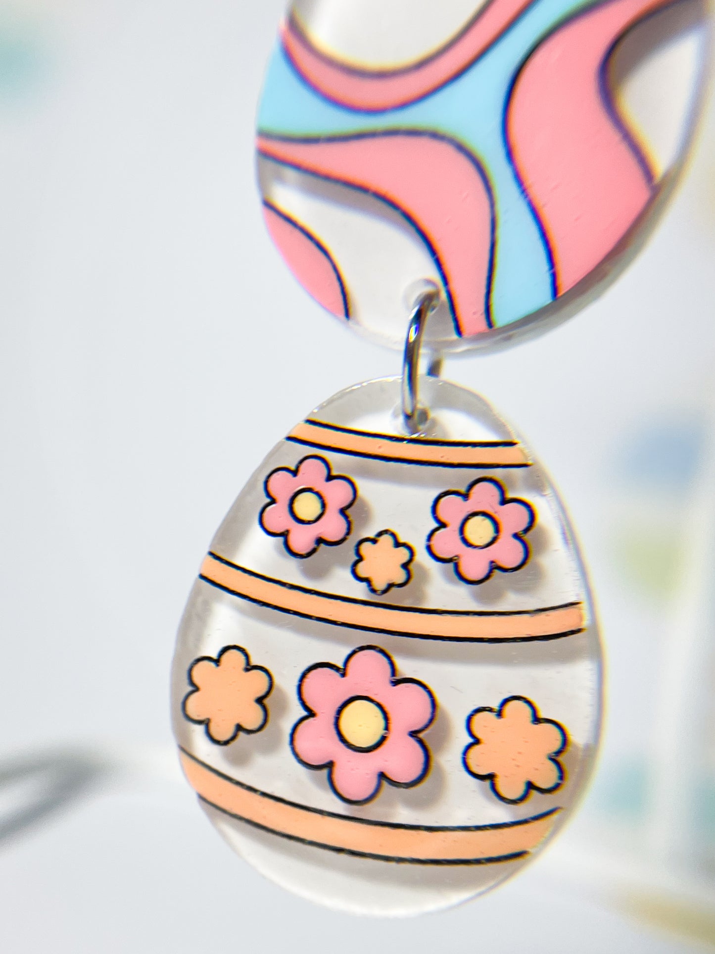 Easter Egg Drop Earrings