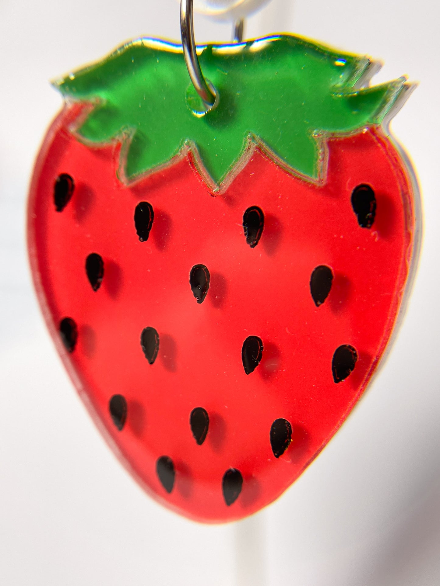 Strawberry Drop Earrings