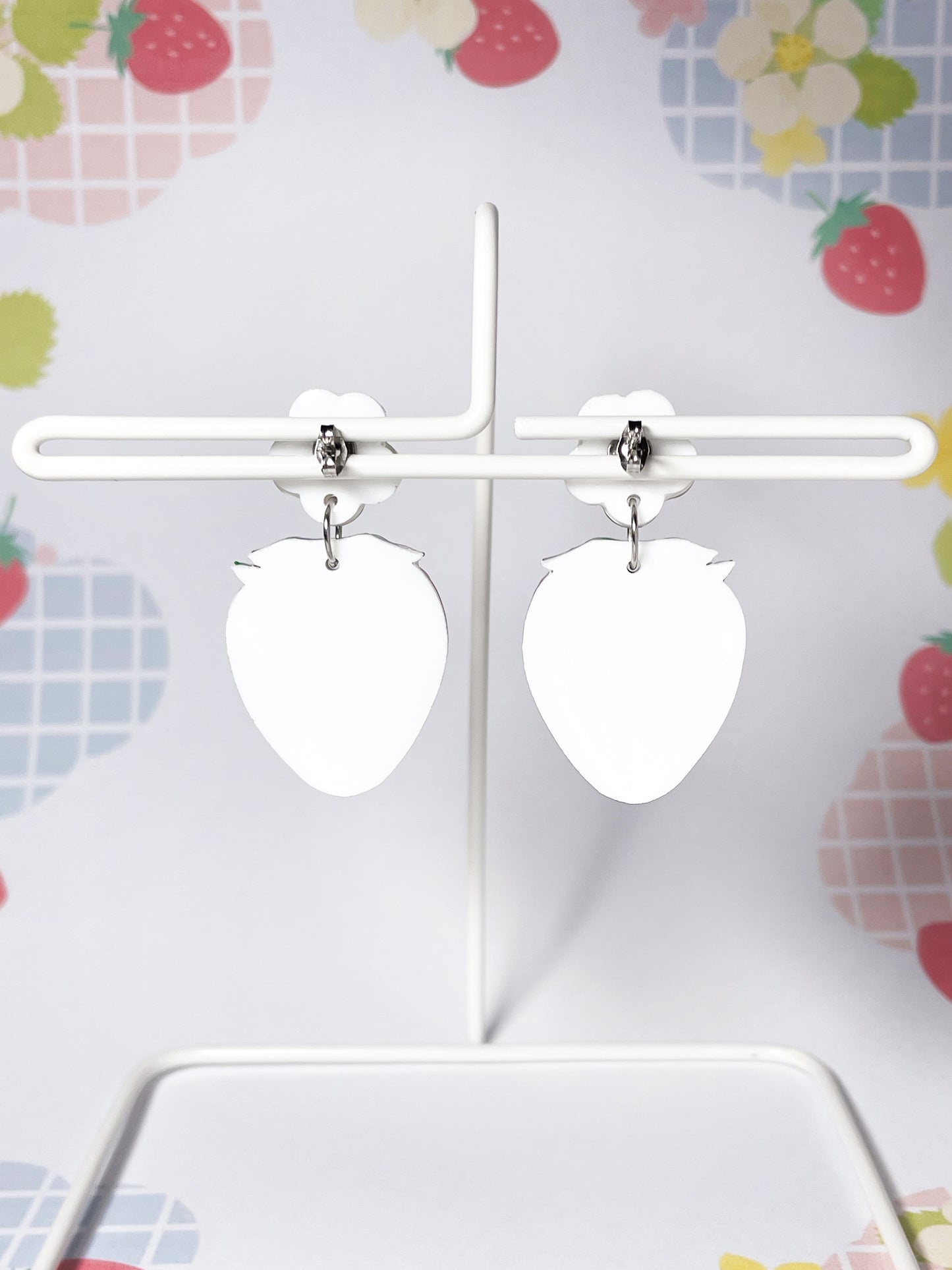 Strawberry Drop Earrings