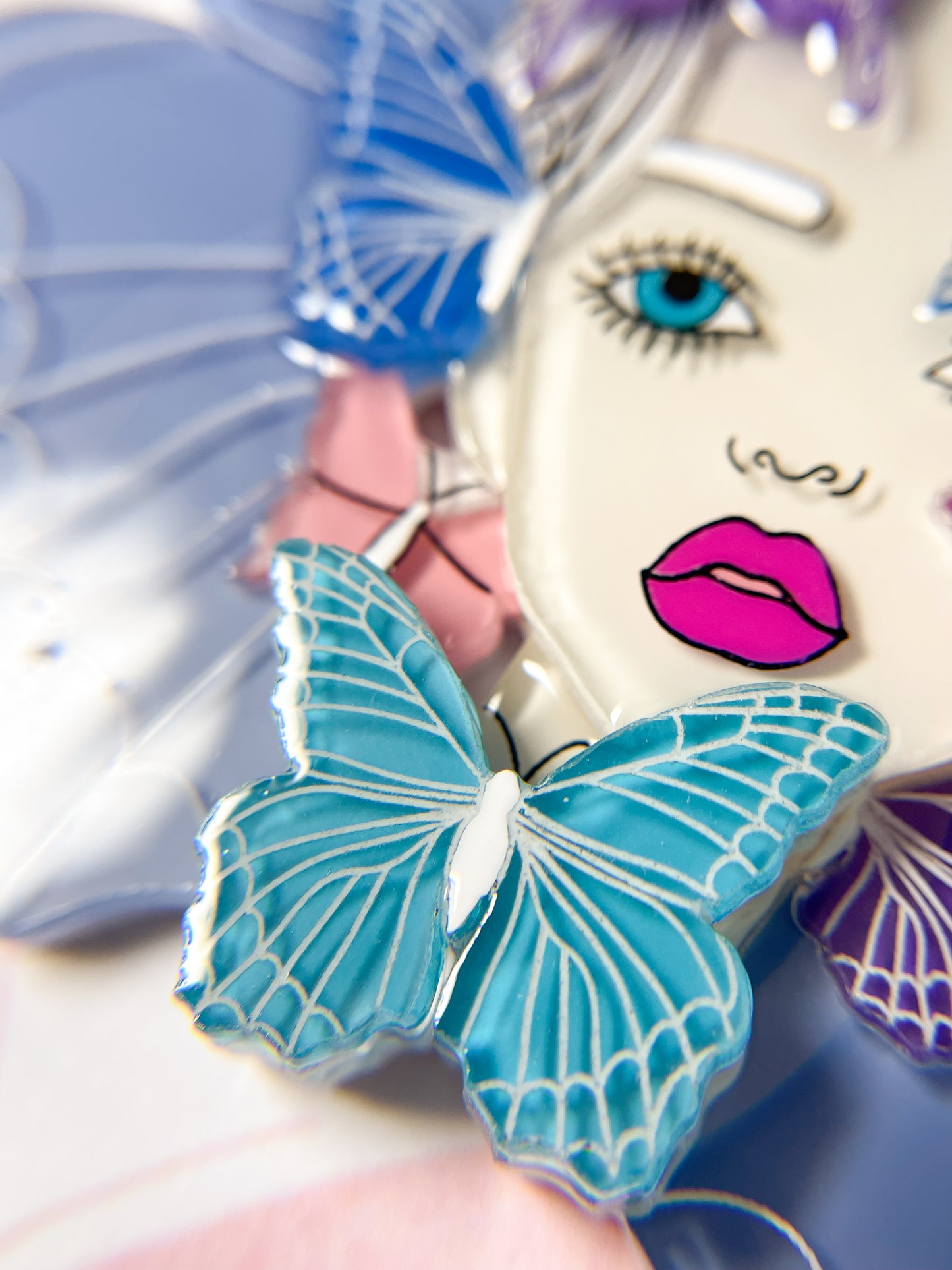 Butterfly Girl Necklace