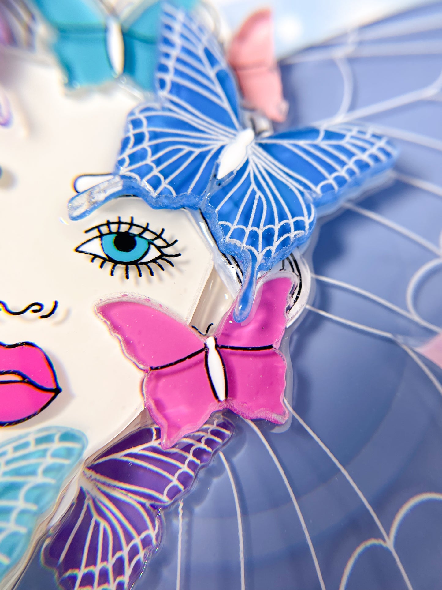 Butterfly Girl Necklace