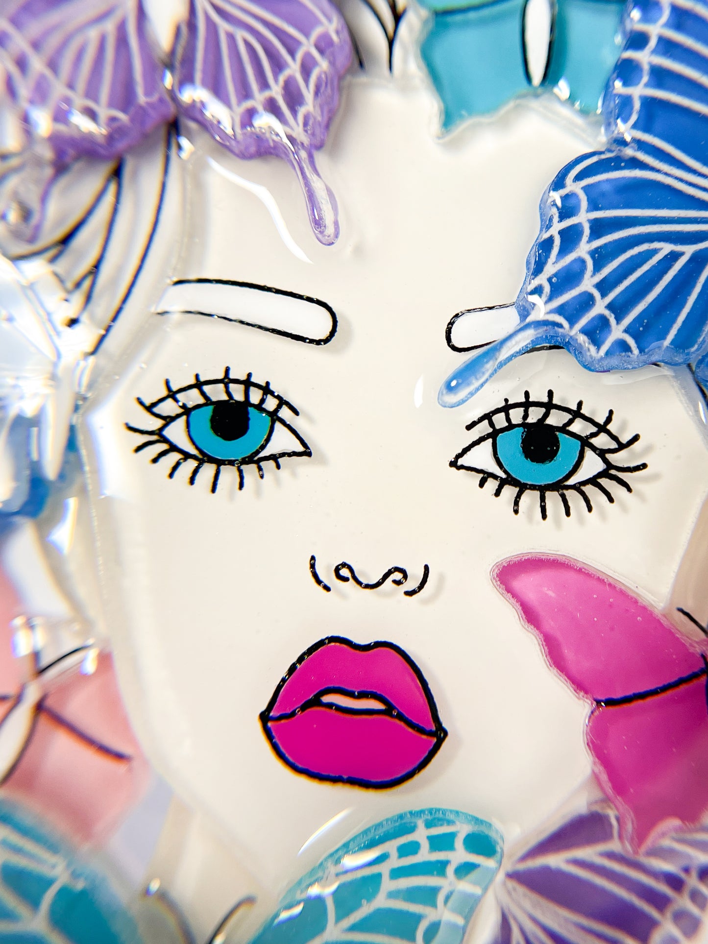 Butterfly Girl Brooch