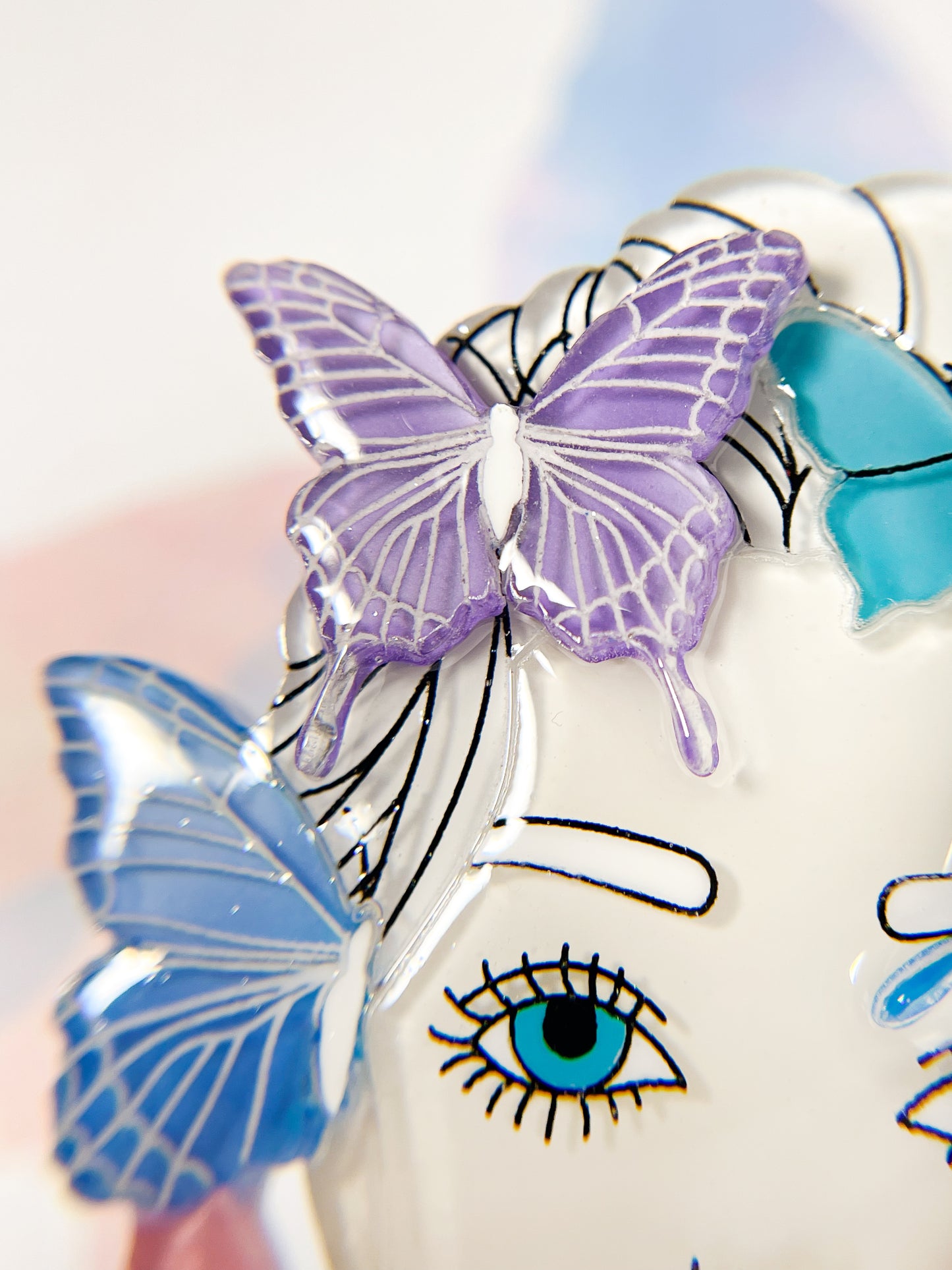 Butterfly Girl Brooch