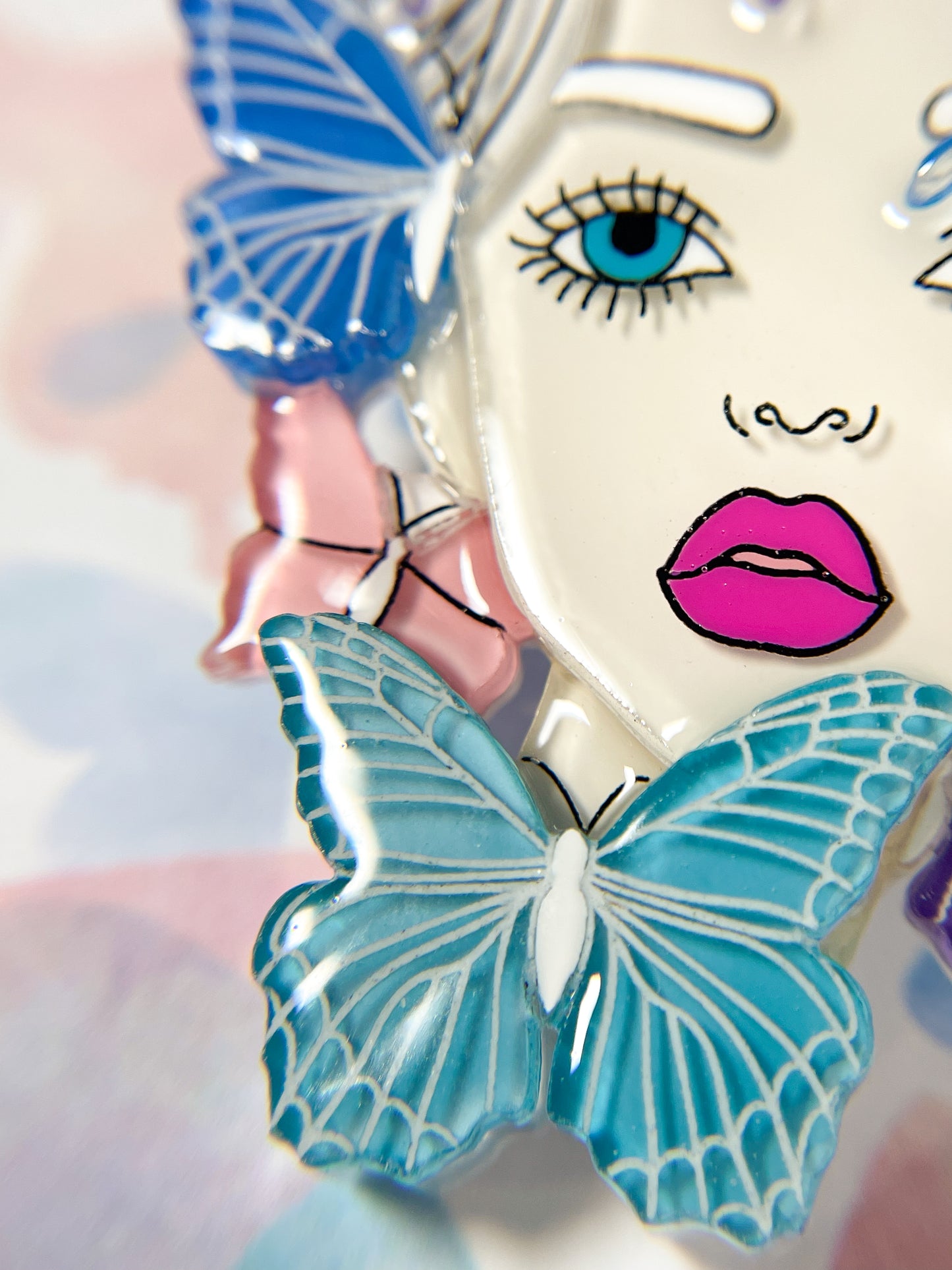 Butterfly Girl Brooch
