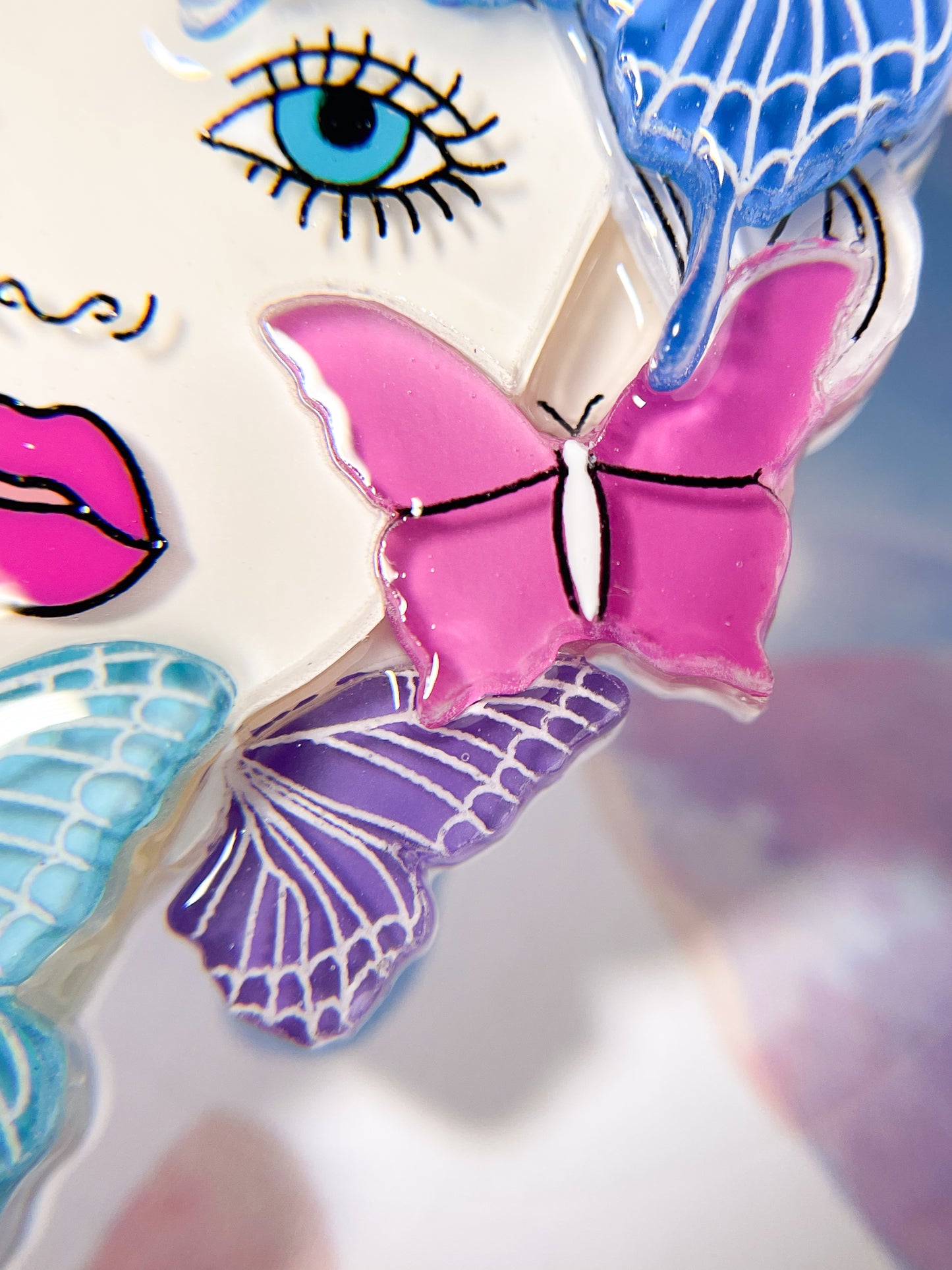 Butterfly Girl Brooch