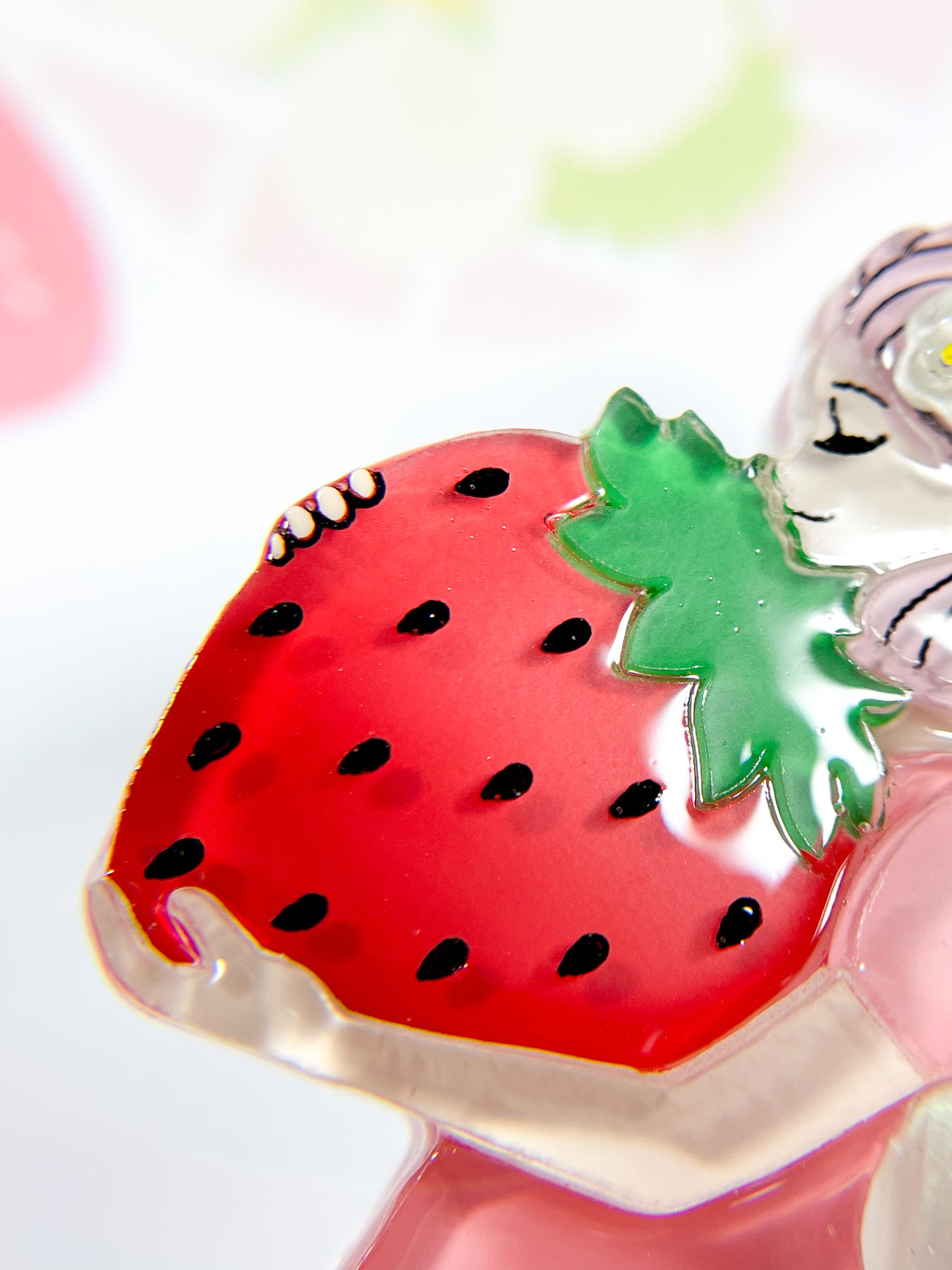 Strawberry Fairy Brooch