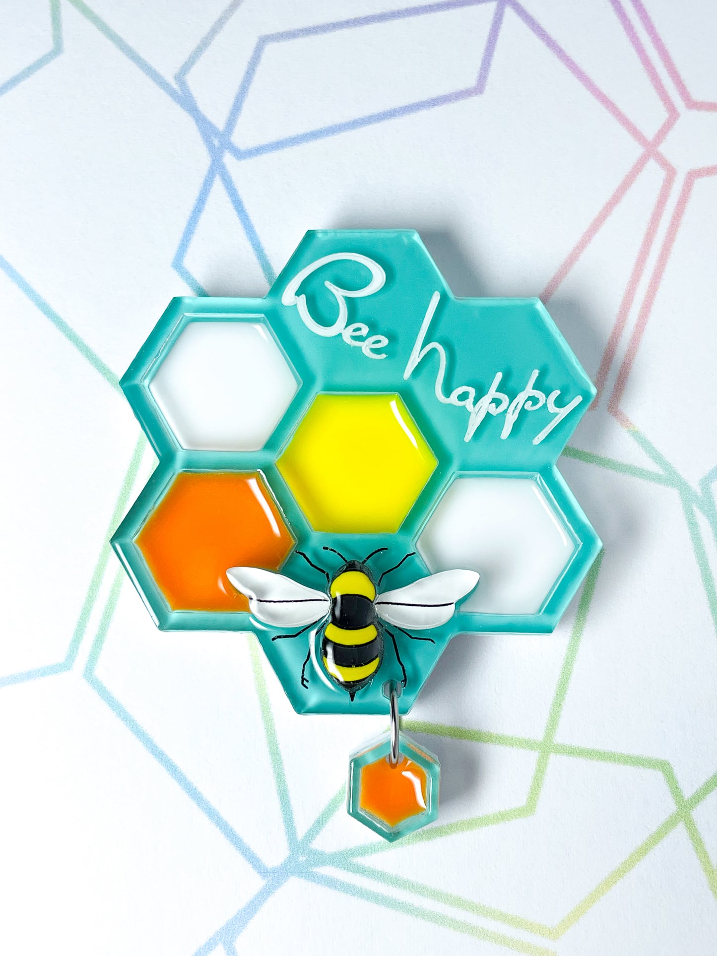 Bee Happy Brooch