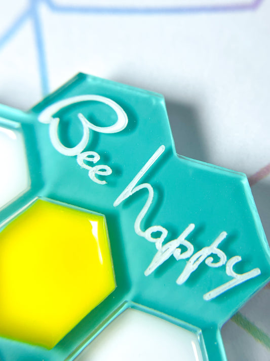 Bee Happy Brooch
