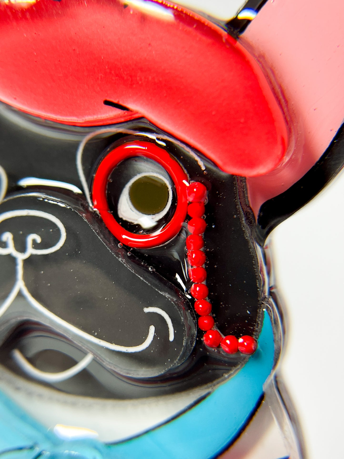 French Bulldog Brooch (Black)