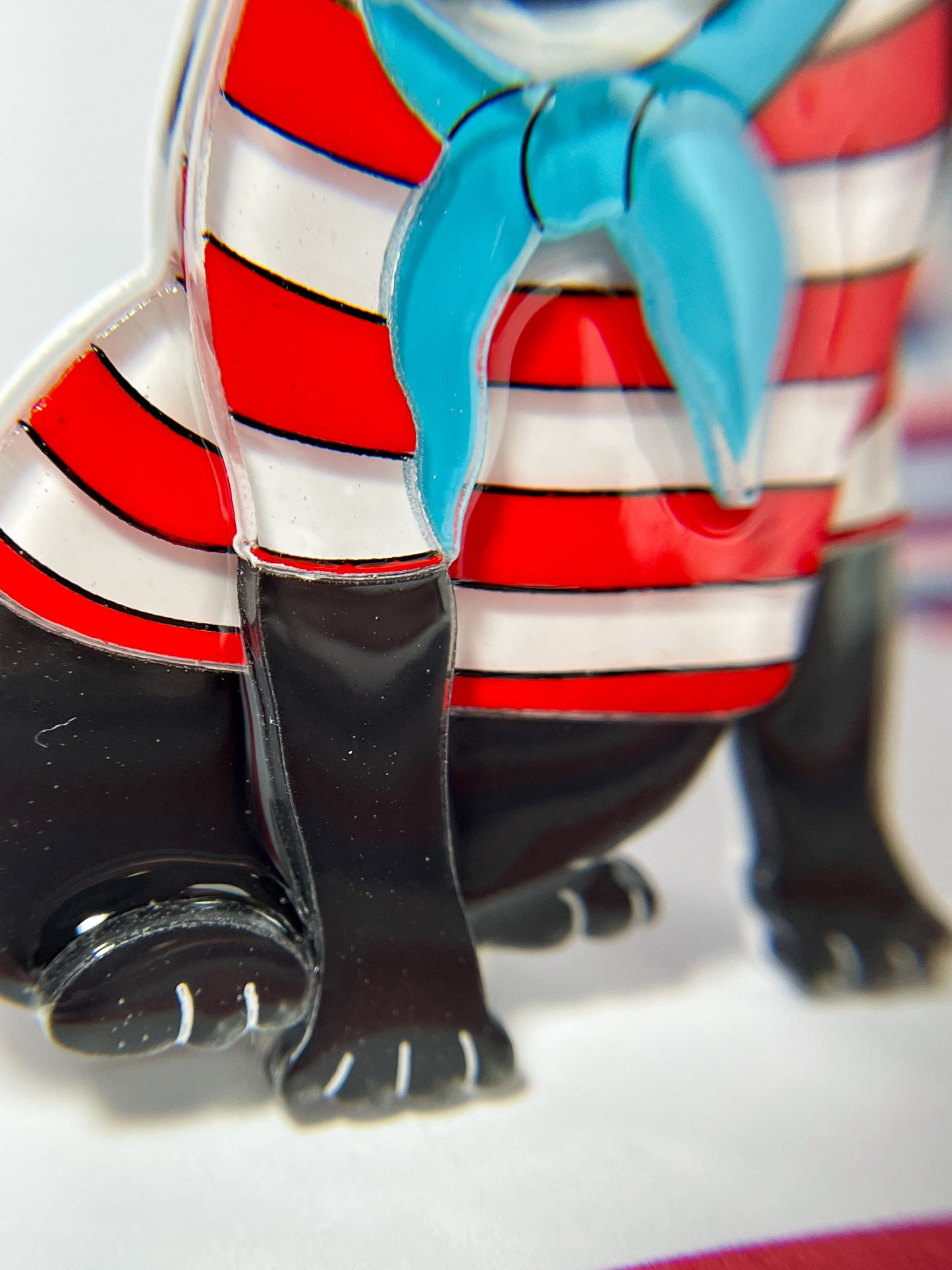 French Bulldog Brooch (Black)