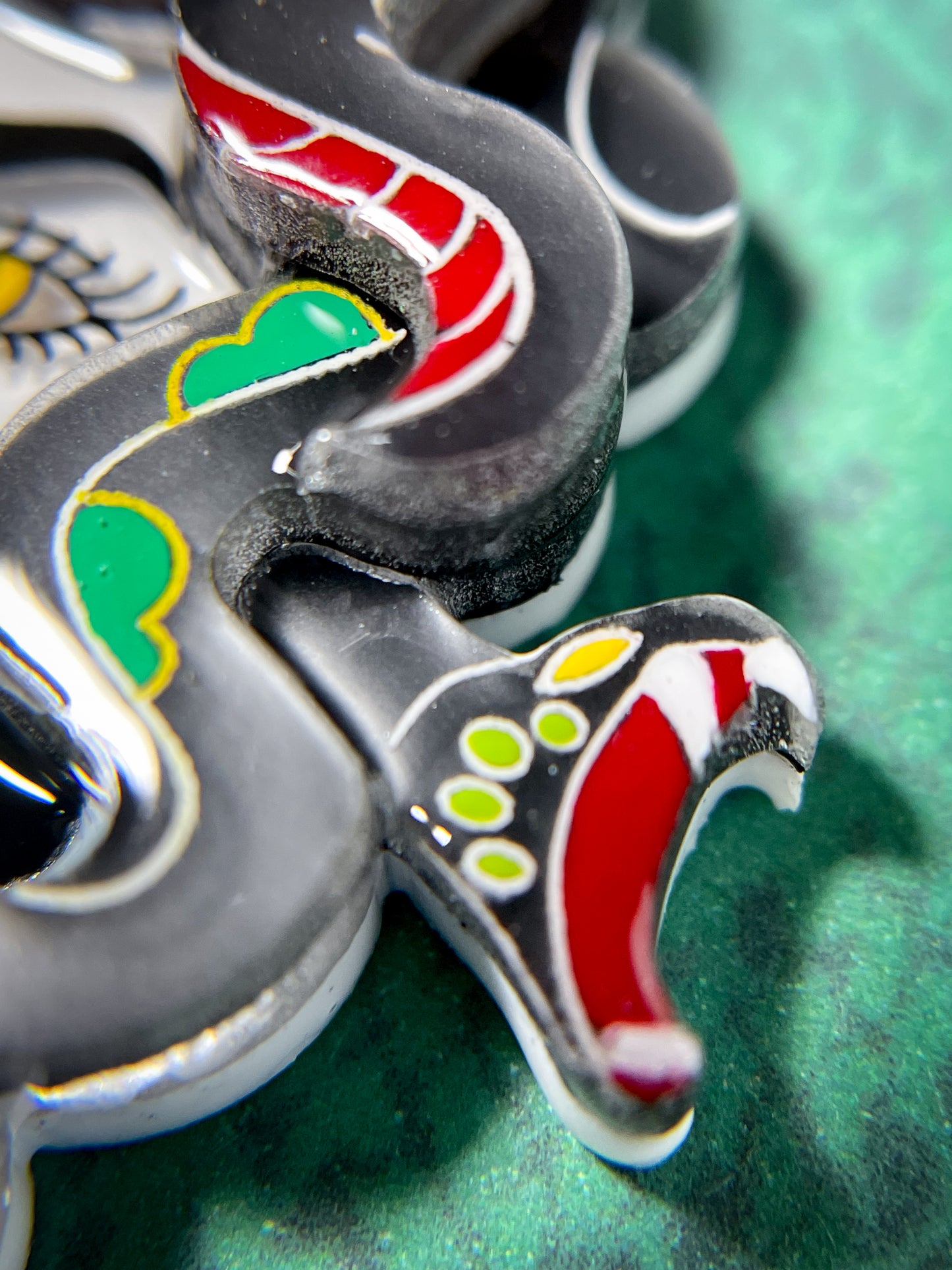 Medusa Necklace (Black Snakes)