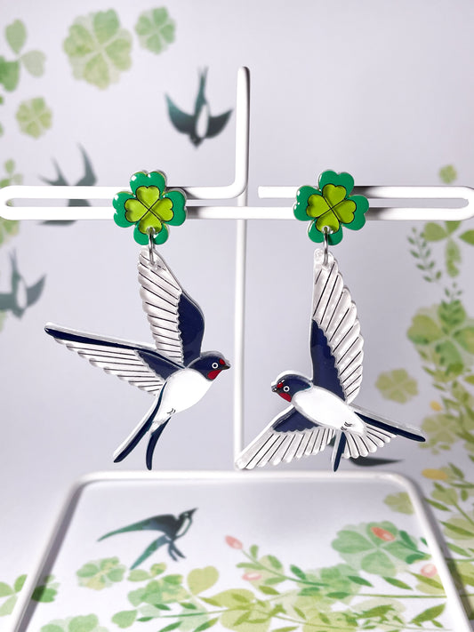 Lucky Swallow Earrings