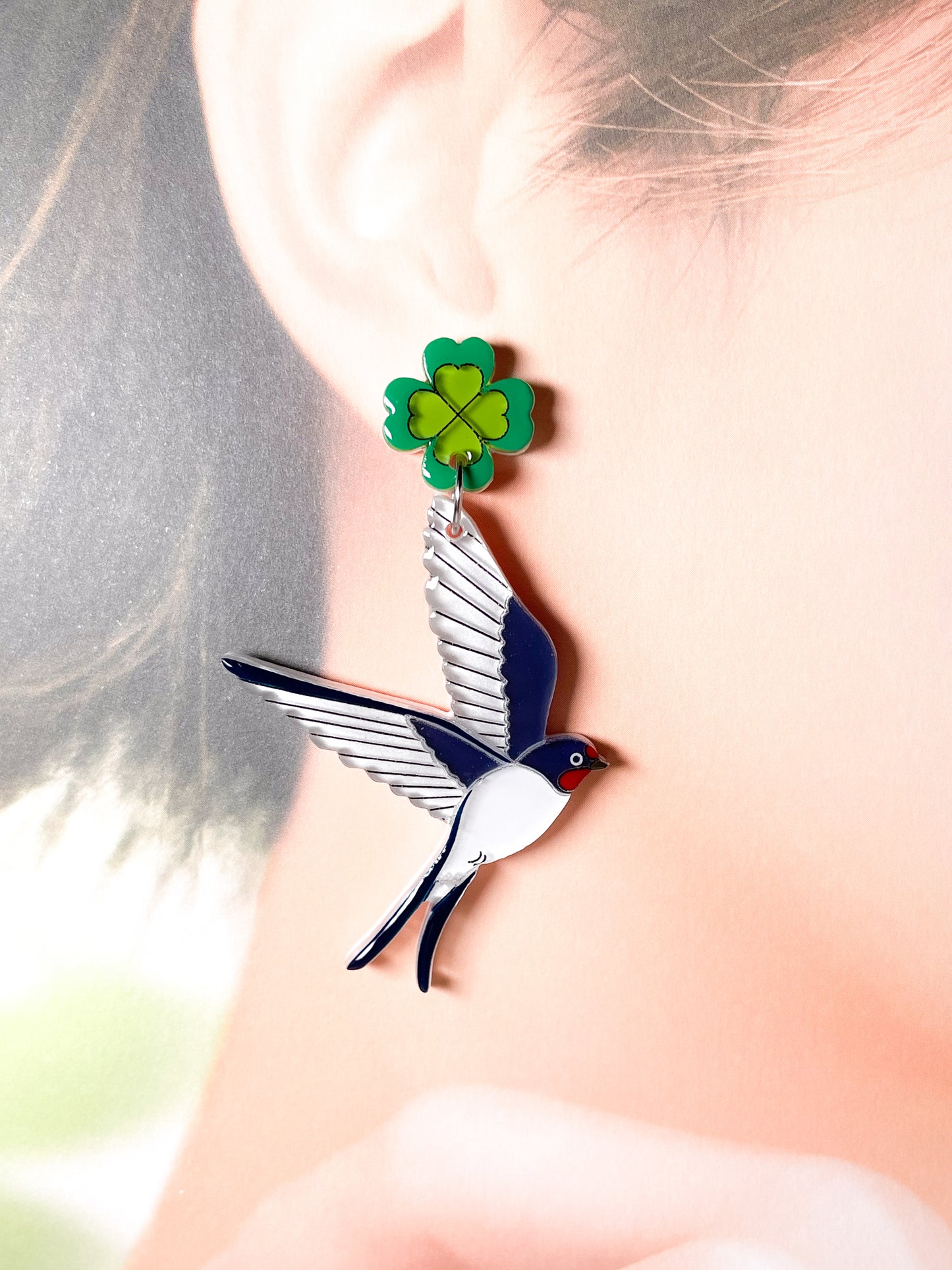 Lucky Swallow Earrings