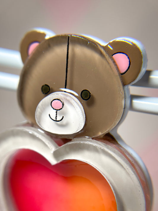 Bears with Sweetheart Jam Drops Earrings