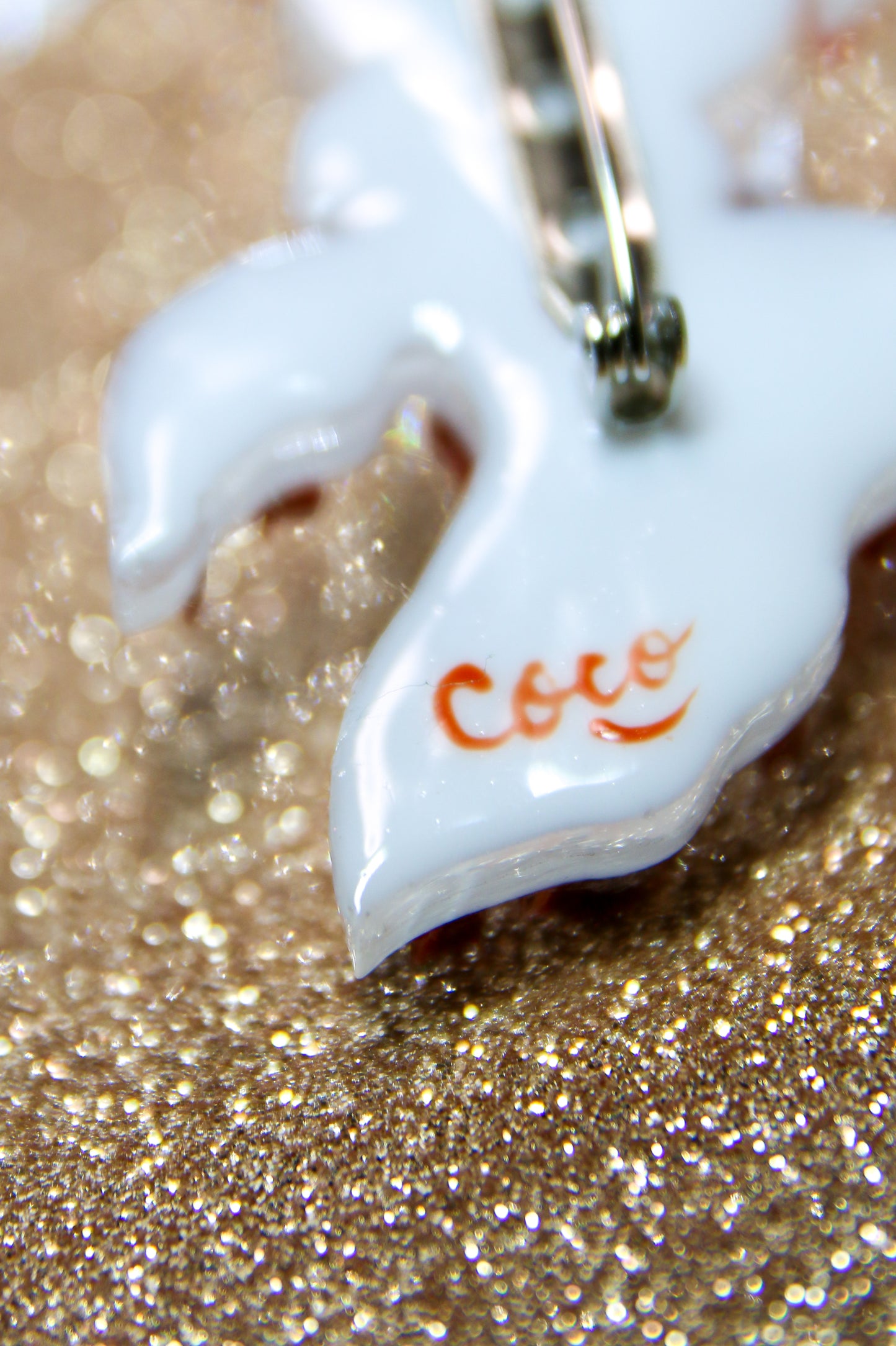 Japanese goldfish brooch