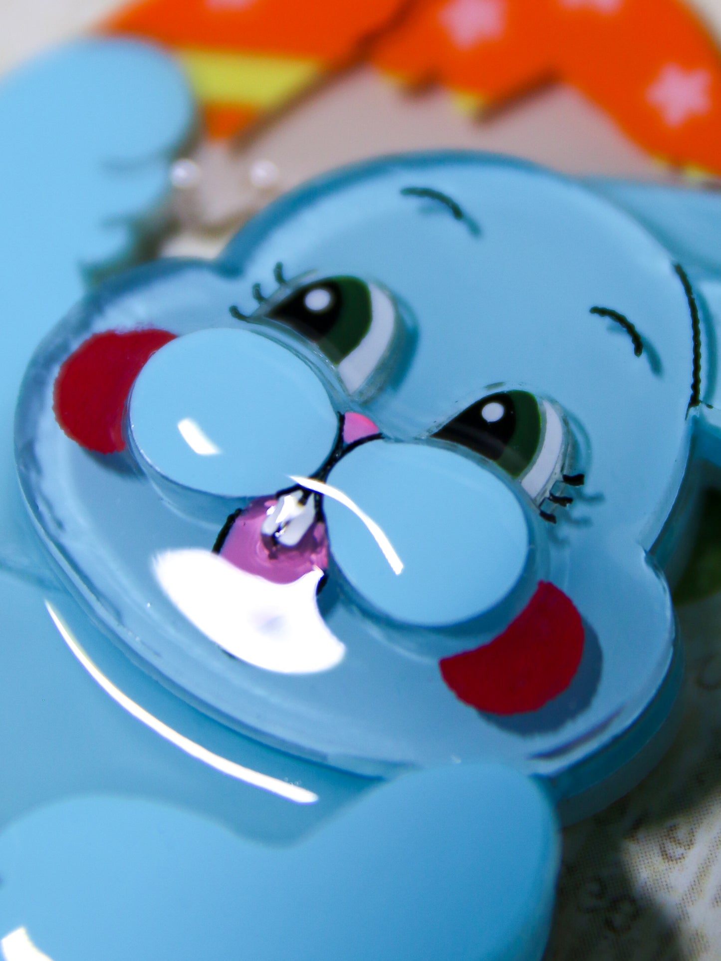 Happy easter egg bunny - Big egg bunny(Blue)