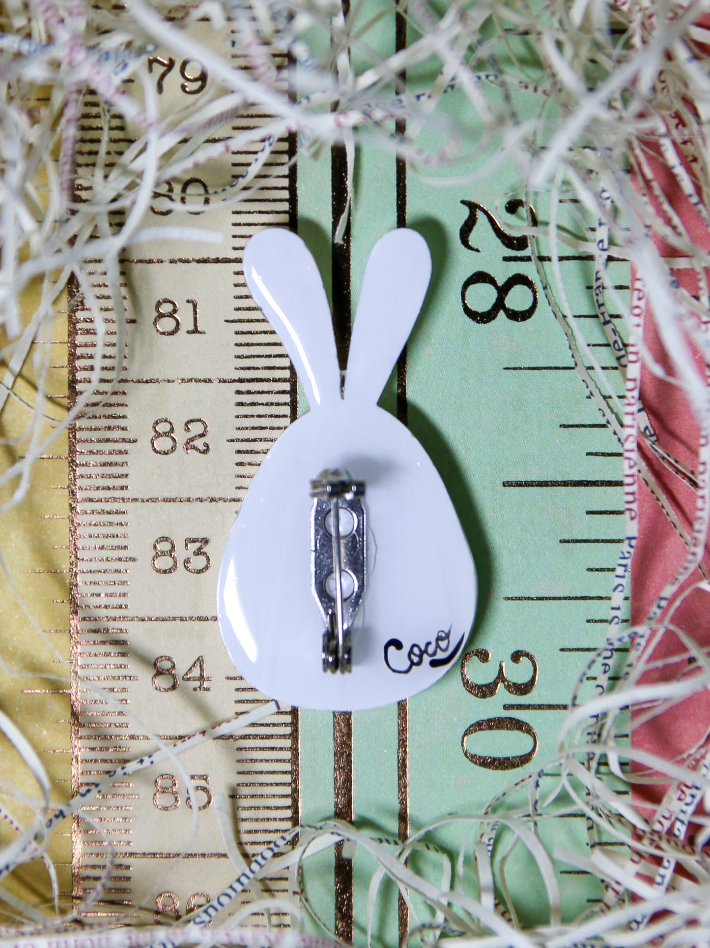 Happy easter egg bunny - Medium egg bunny(Green)