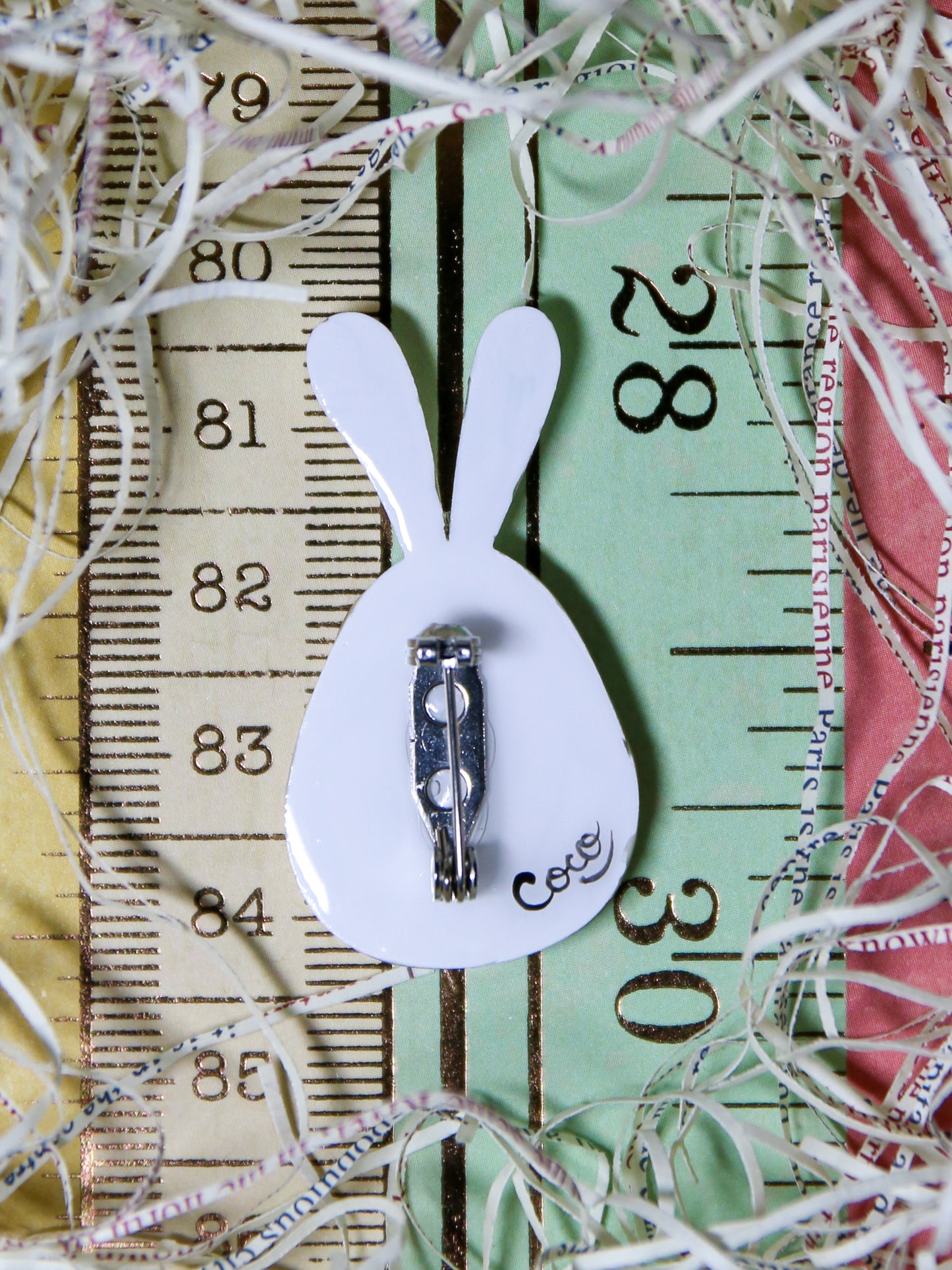 Happy easter egg bunny - Medium egg bunny(Orange)