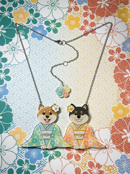 Kimono Shiba Necklace