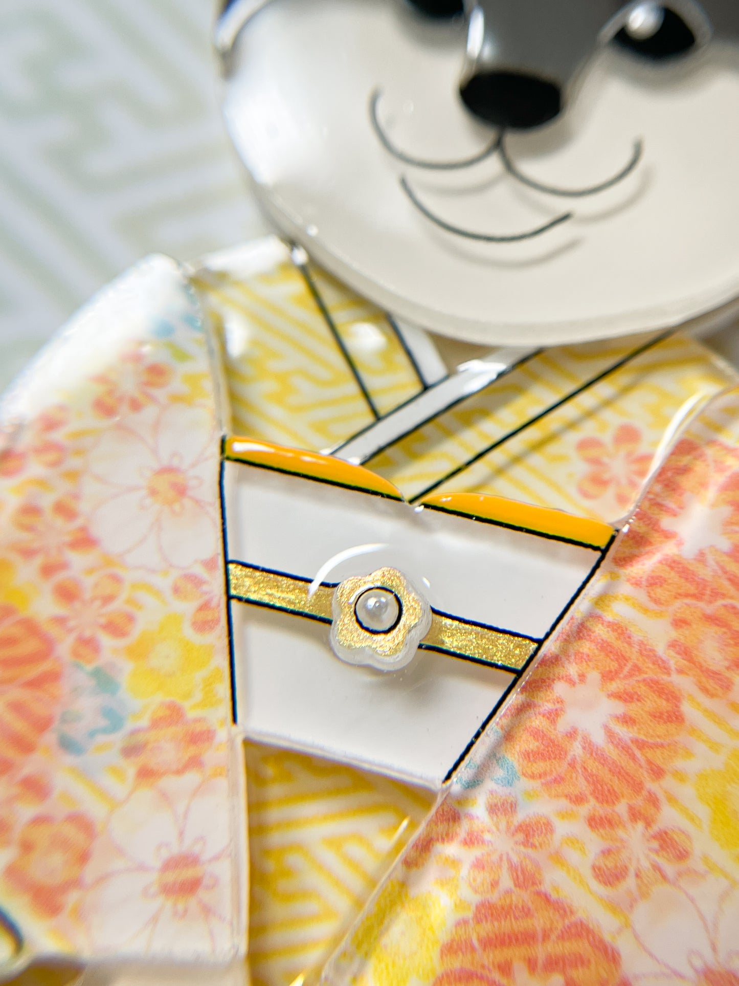 Kimono Shiba Necklace