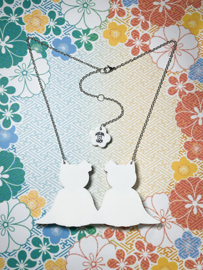 Kimono Shiba Necklace