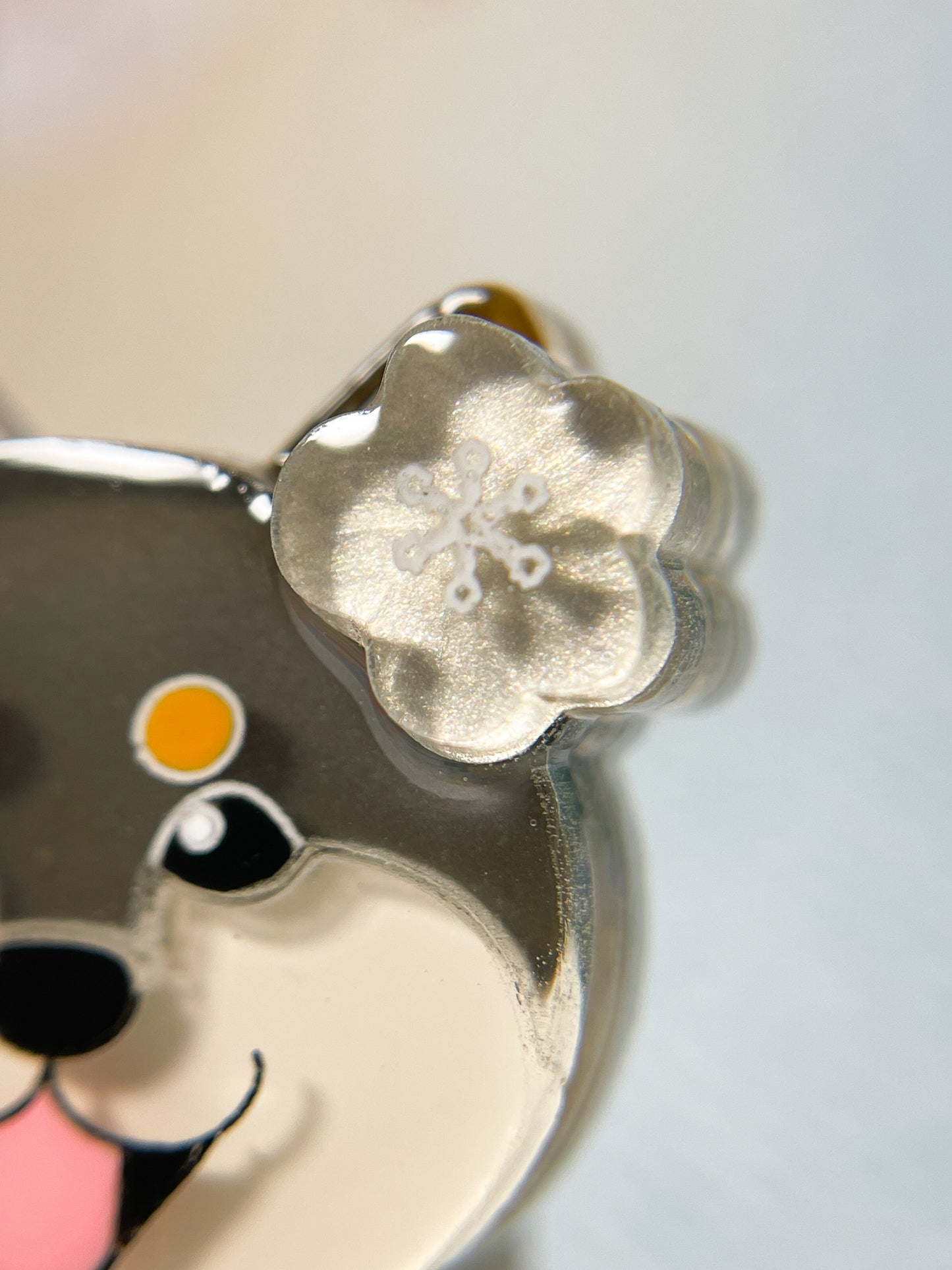 Kimono Shiba Brooch (Black & Tan)