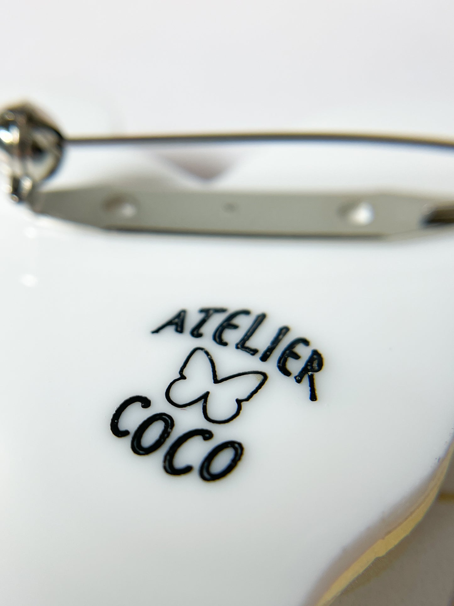 Glückspferd-Brosche