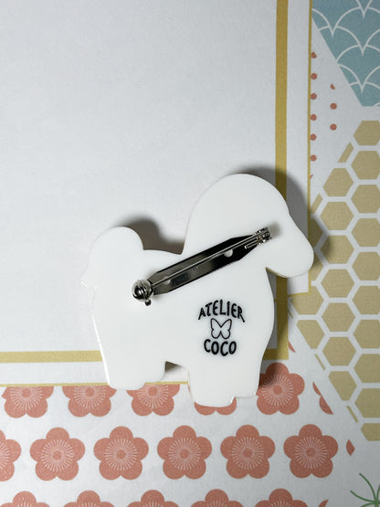 Glückspferd-Brosche