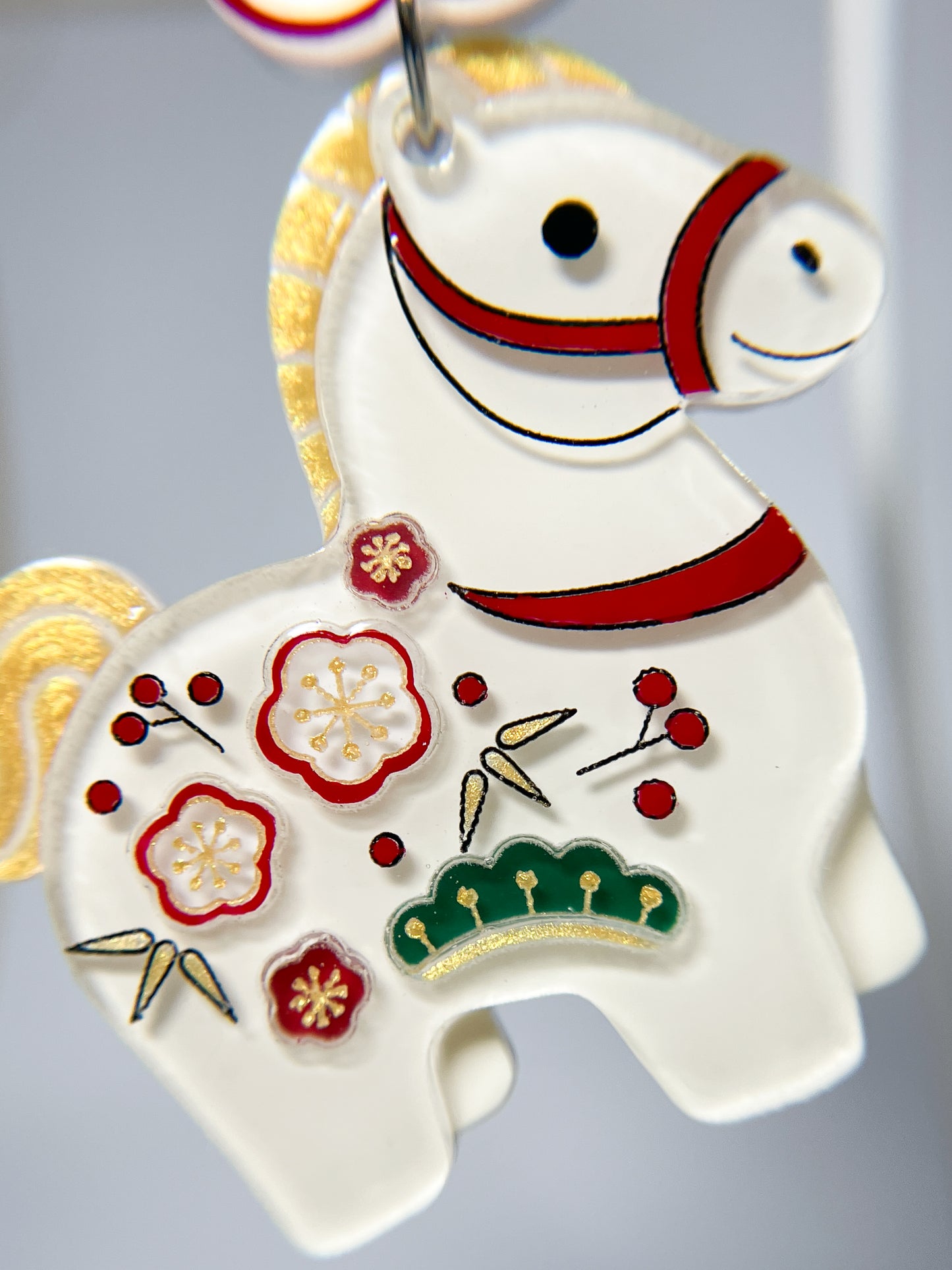 Lucky Horse Drop Earrings