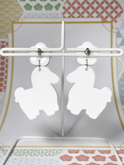 Lucky Horse Drop Earrings