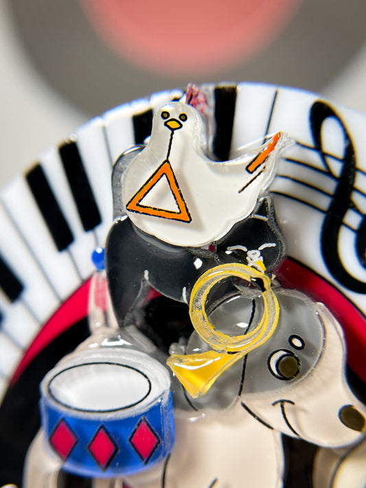 The Town Musicians of Bremen Brooch