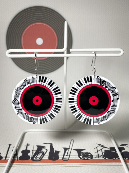 Music Drop Earrings