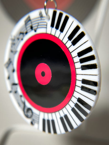 Music Drop Earrings