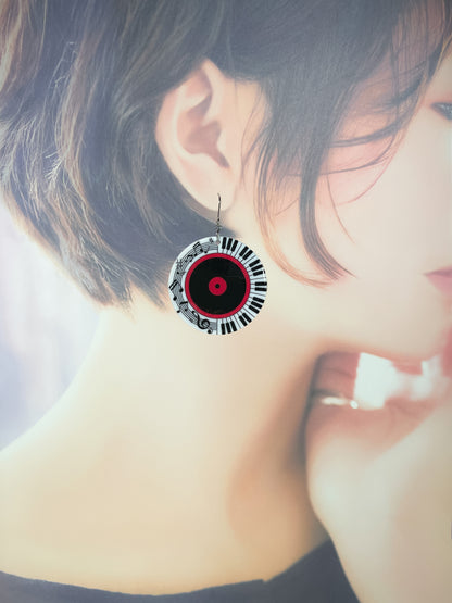 Music Drop Earrings