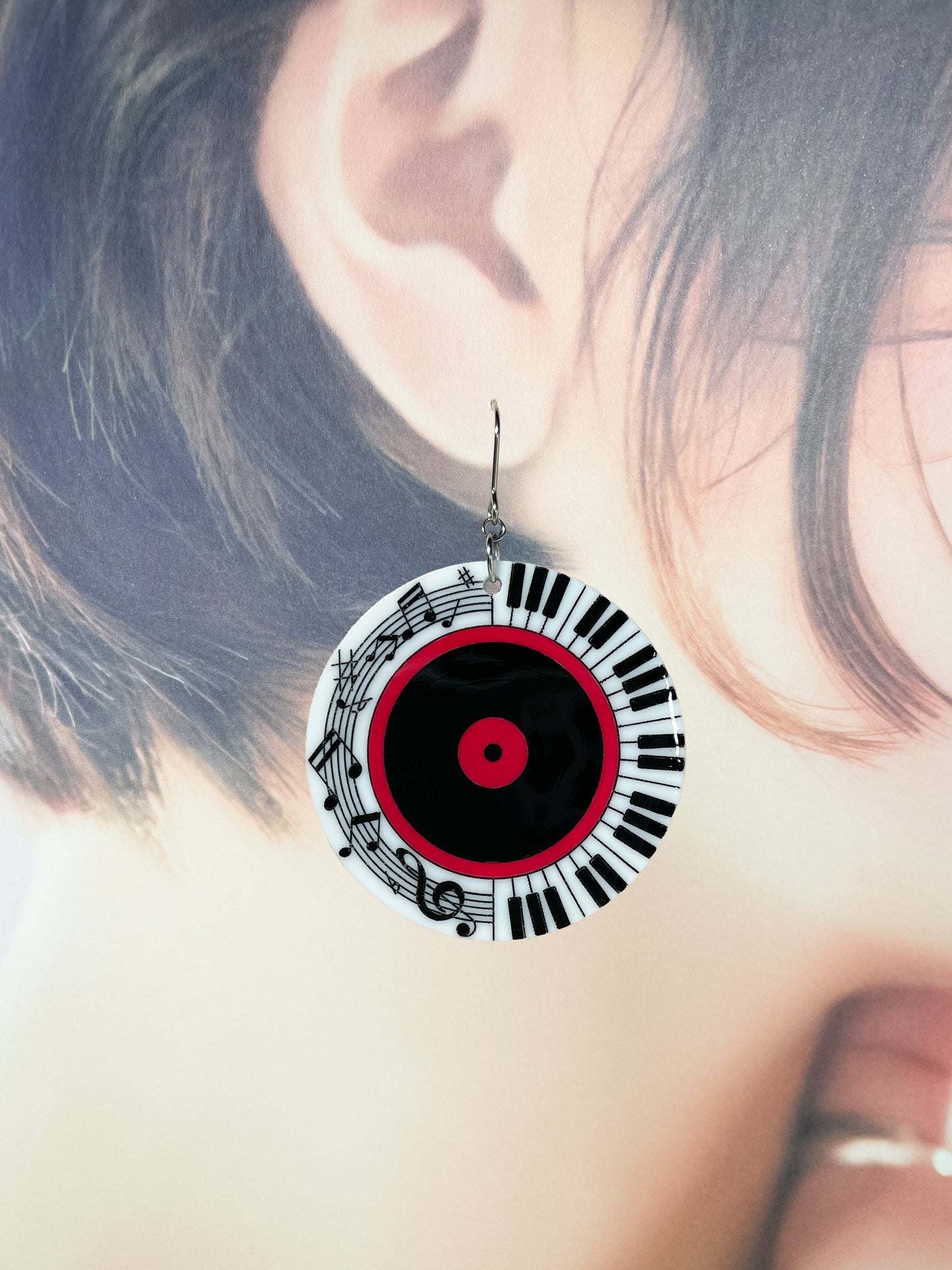 Music Drop Earrings