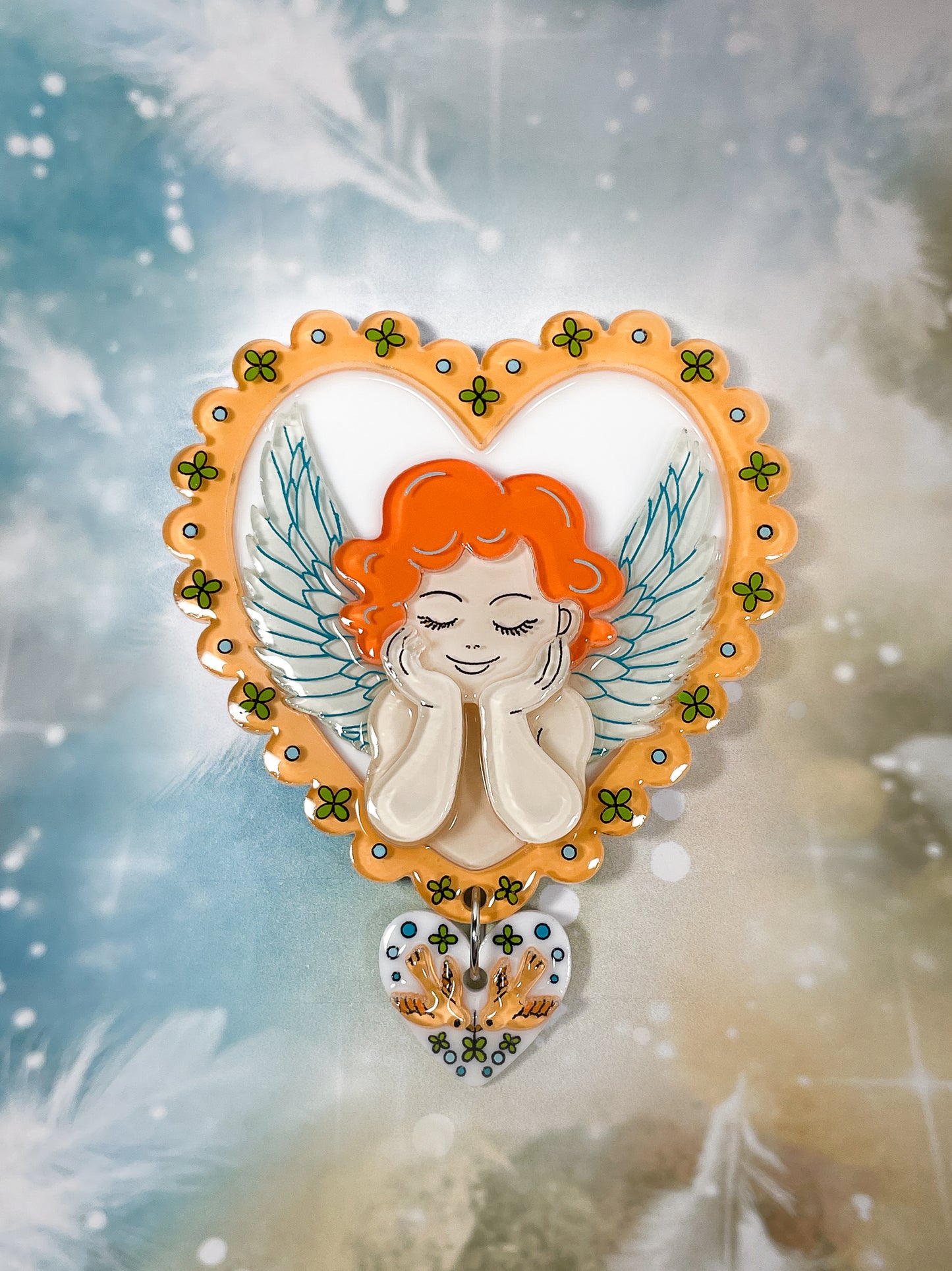 Adorable Cupid Brooch