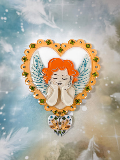 Adorable Cupid Brooch