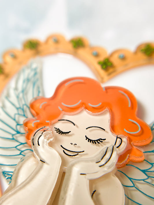 Adorable Cupid Brooch