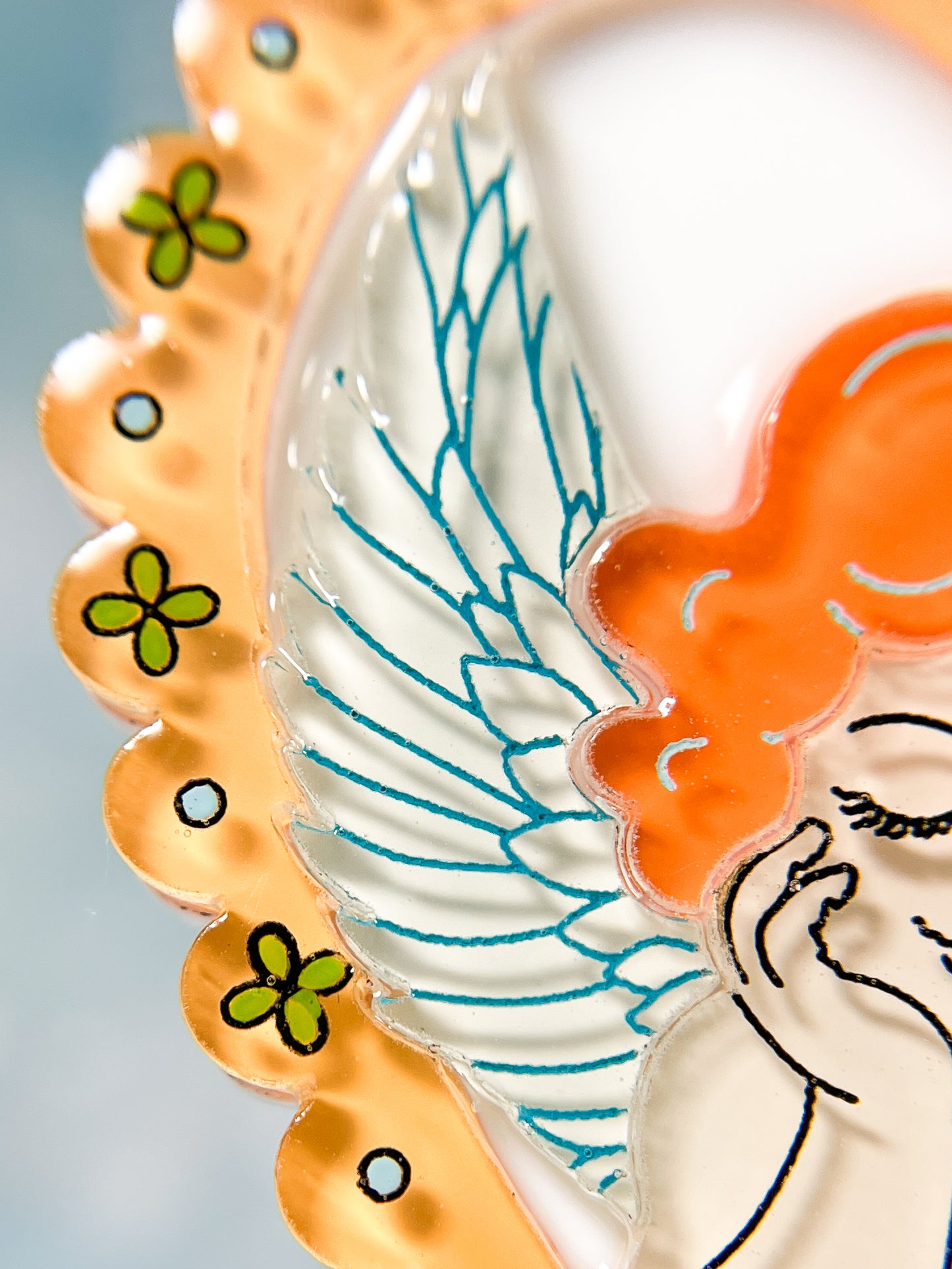 Adorable Cupid Drop Earrings