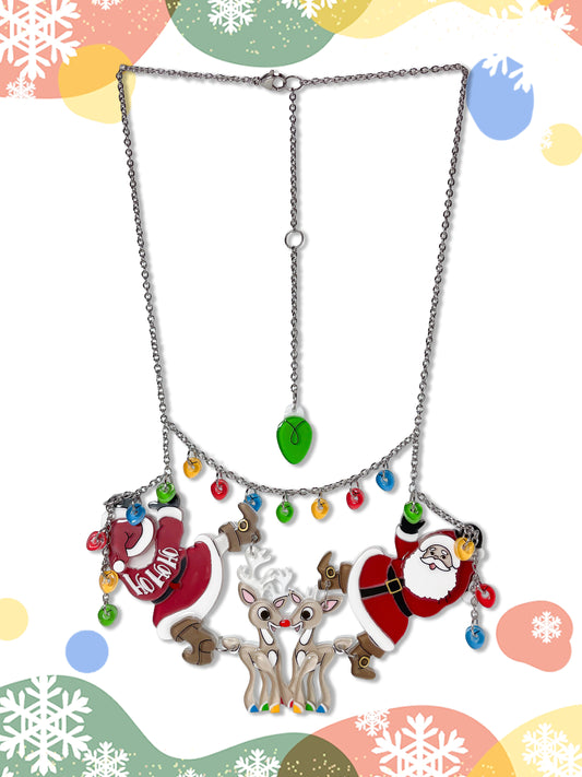 Ho Ho Holiday Hangout Necklace