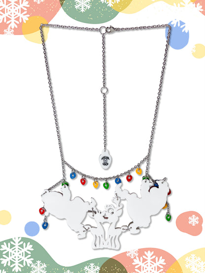 Ho Ho Holiday Hangout Necklace