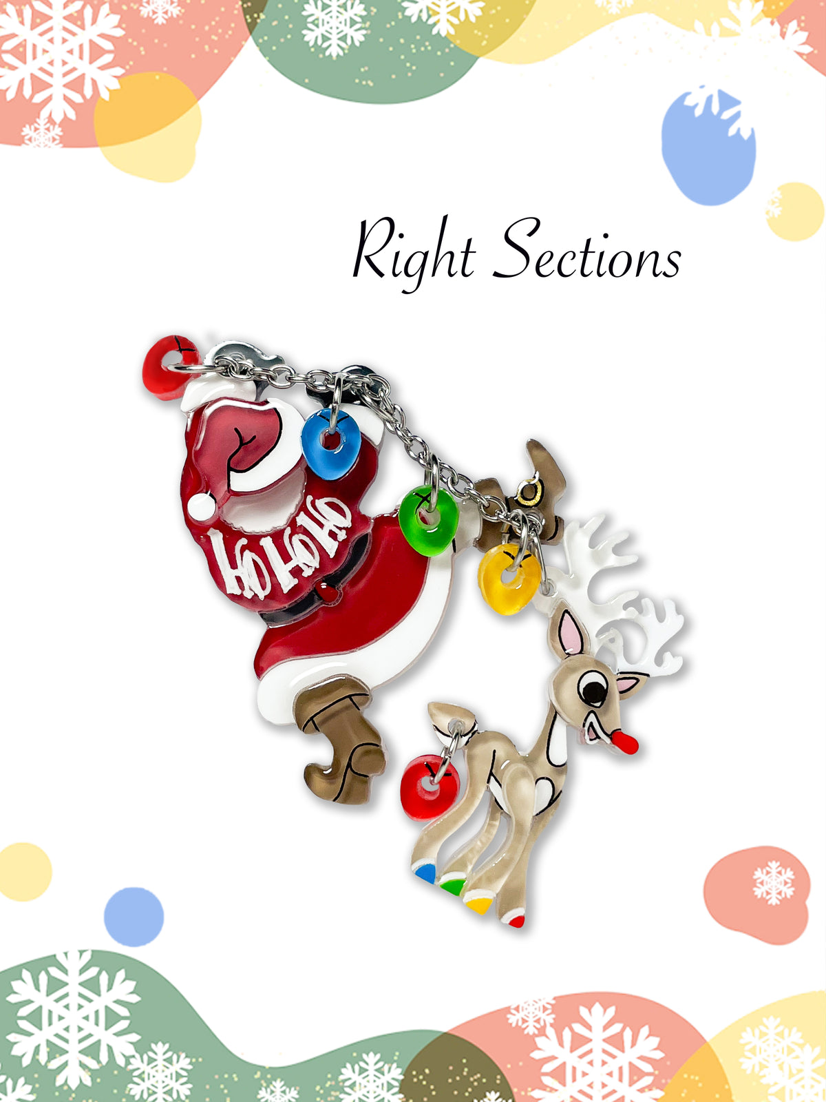 Ho Ho Holiday Hangout Brooch