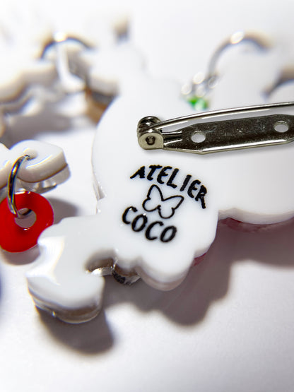 Ho Ho Holiday Hangout Brooch