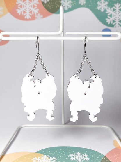 Jolly Santa Drop Earrings