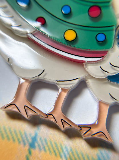 Quack-mas Holiday Trio Necklace
