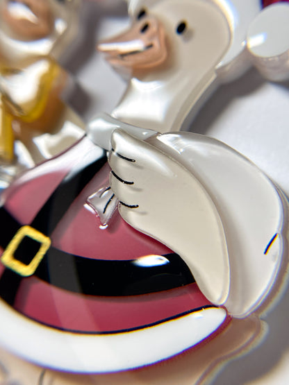 Quack-mas Holiday Trio Necklace