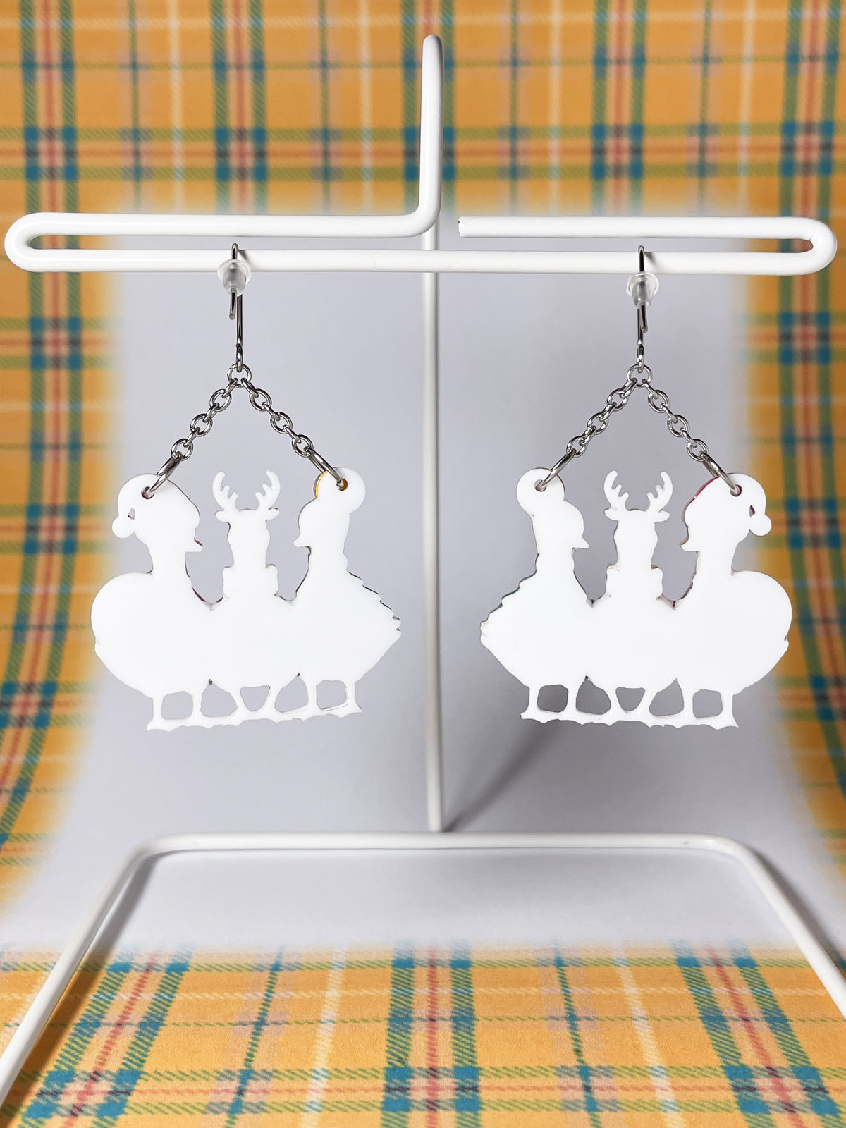 Quack-mas Holiday Trio Drop Earrings